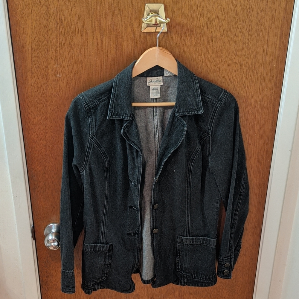 Denim blazer